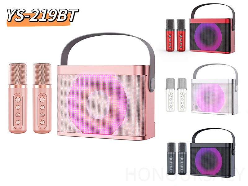 HIFI Стерео Bluetooth-караоке- – обзор и цена Karaoke Machine Portable With 2 Mic