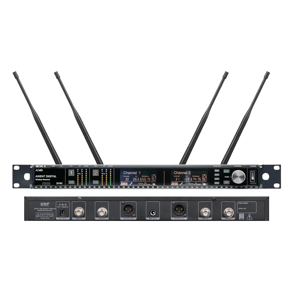 Профессиональная беспроводная  – обзор и цена Uhf Wireless Microphone System Dual Channel