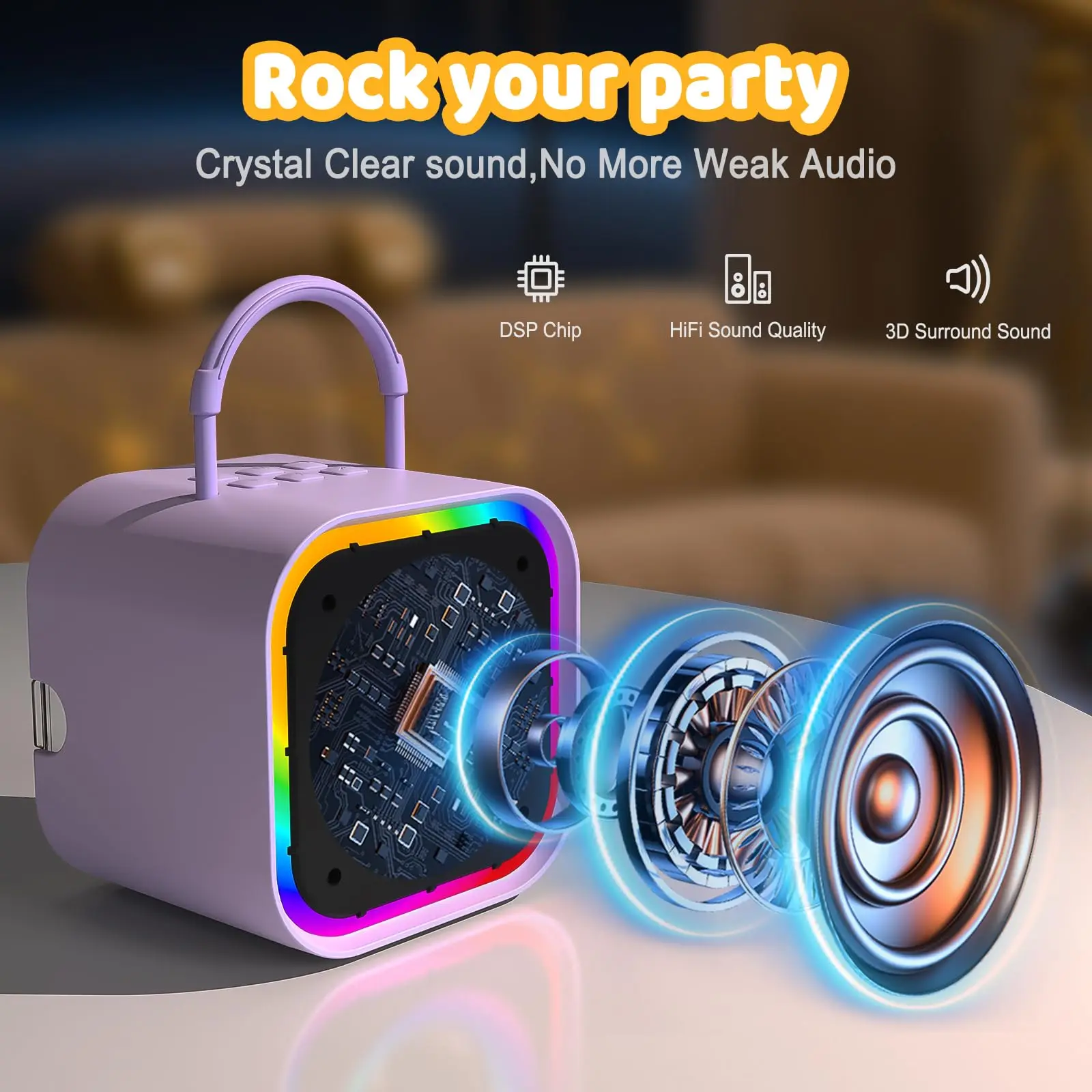 Двойной беспроводной Bluetooth – обзор и цена Bluetooth Karaoke Microphone Handheld