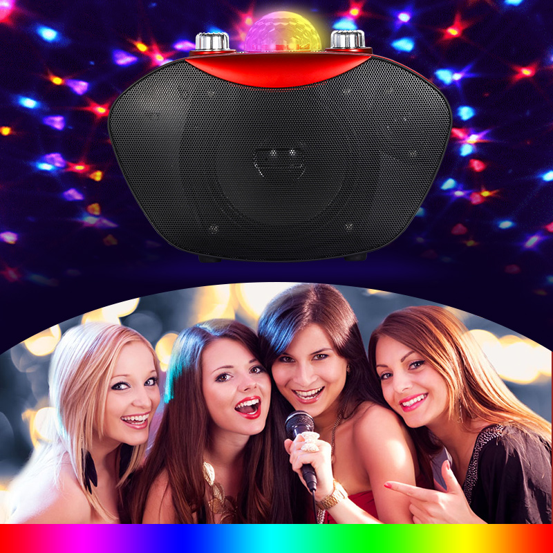Портативная мини-колонка-сабву – обзор и цена Bluetooth Karaoke Microphone Handheld