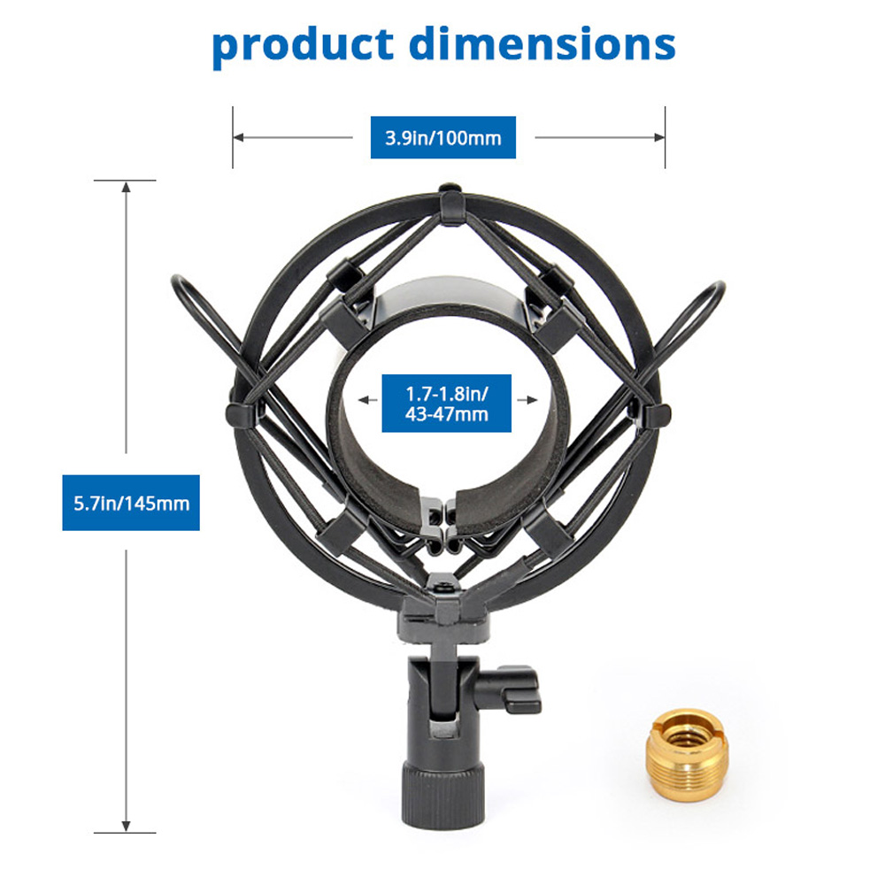 Универсальный противоударный д – обзор и цена Microphone Shock Mount Universal