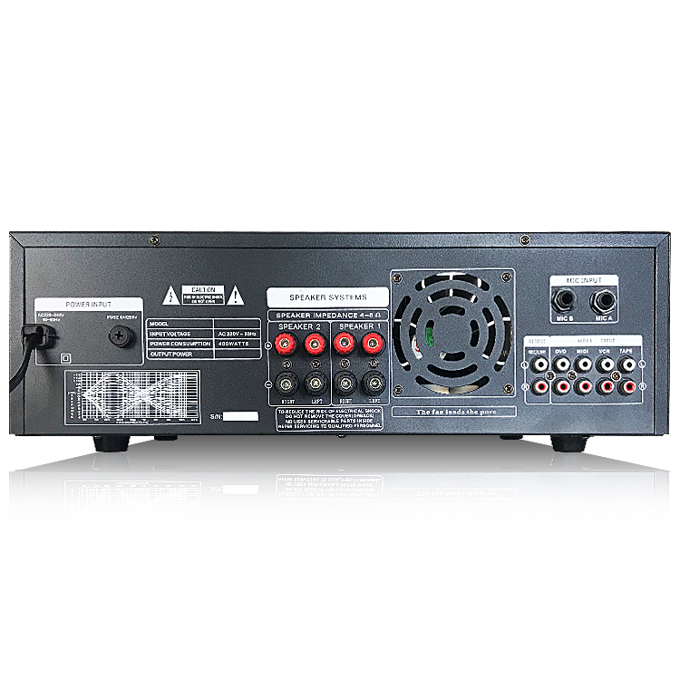 Усилитель для караоке OEM AV-2 – обзор и цена Karaoke Amplifier Mixer Bluetooth