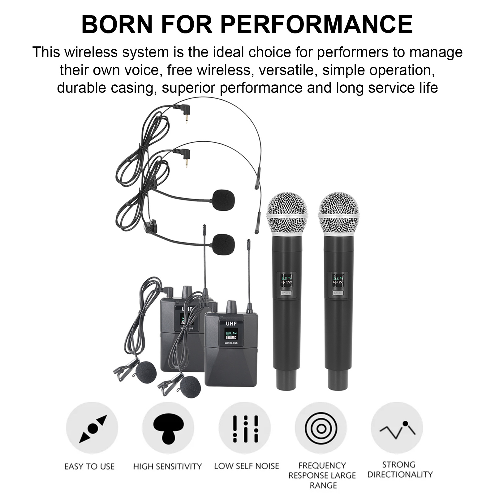 Беспроводной микрофон професси – обзор и цена Wireless Lavalier Microphone Dual Receiver
