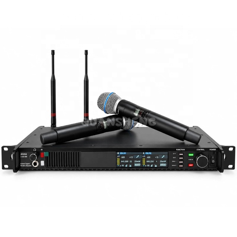 Цифровая беспроводная микрофон – обзор и цена Uhf Wireless Microphone System Dual Channel