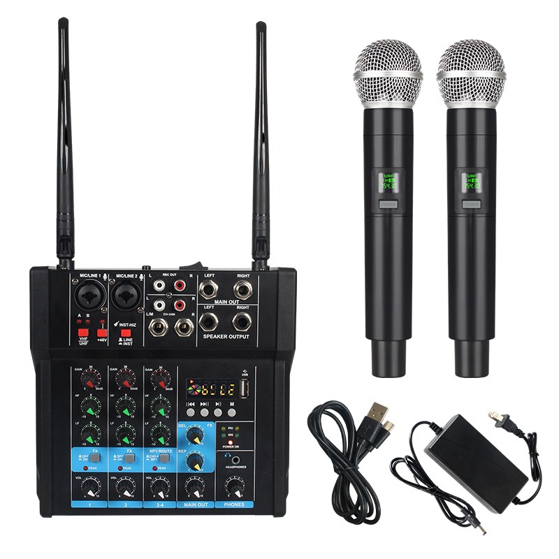 Аудиомикшер-усилитель с Blueto – обзор и цена Karaoke Amplifier Mixer Bluetooth