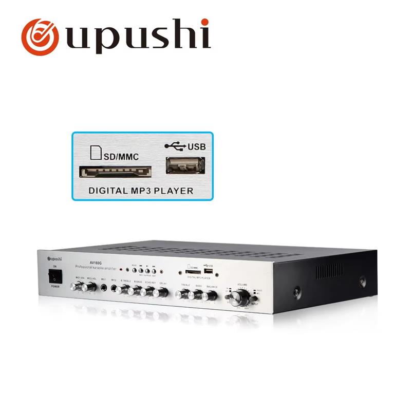 Oupushi 5-канальный усилитель  – обзор и цена Karaoke Amplifier Mixer Bluetooth