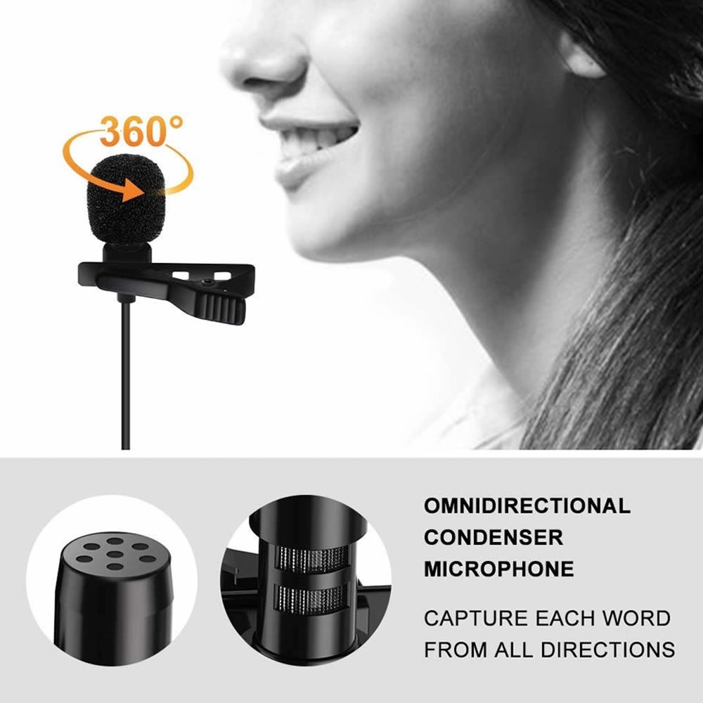 Профессиональный беспроводной  – обзор и цена Wireless Lavalier Microphone Dual Receiver