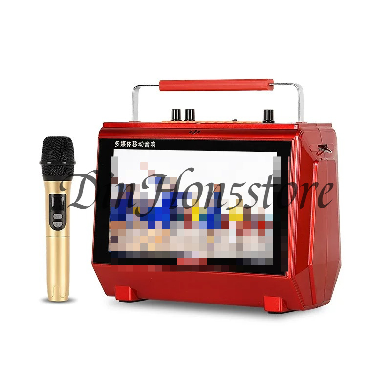 Караоке-машина с экраном для о – обзор и цена Karaoke Machine Portable With 2 Mic