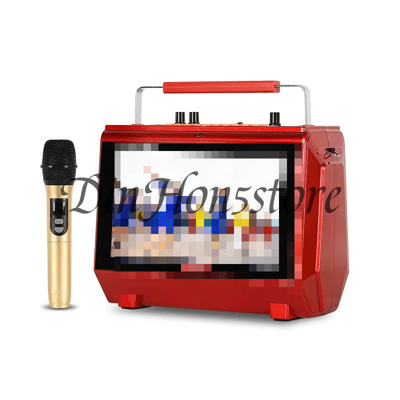 Караоке-машина с экраном для о – обзор и цена Karaoke Machine Portable With 2 Mic