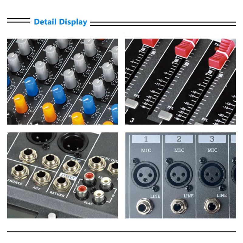 8-канальный USB Bluetooth ауди – обзор и цена Karaoke Amplifier Mixer Bluetooth