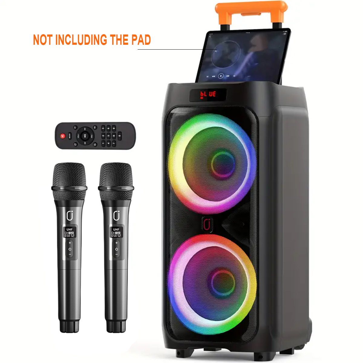 Караоке-система Jyx T9 с двумя – обзор и цена Pa Sound System Battery Portable Outdoor