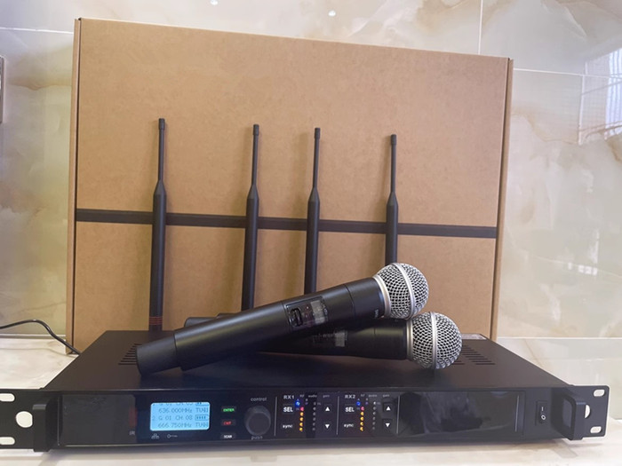 635-668nhz ULXD4D, истинное ра – обзор и цена Uhf Wireless Microphone System Dual Channel