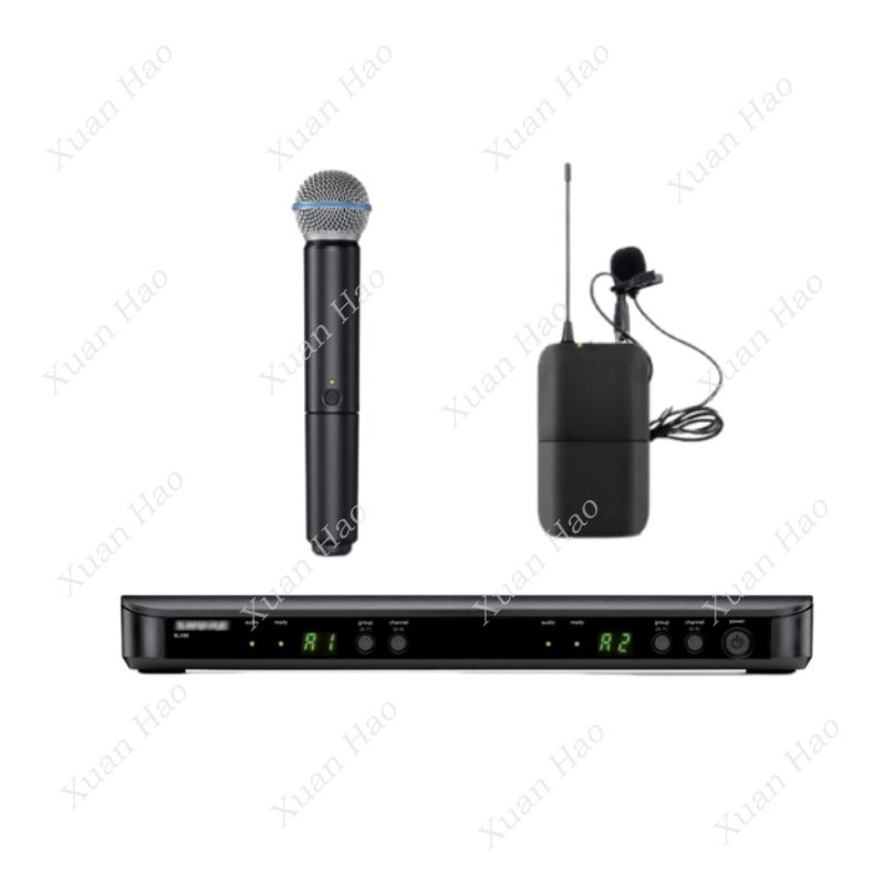 Профессиональная беспроводная  – обзор и цена Uhf Wireless Microphone System Dual Channel