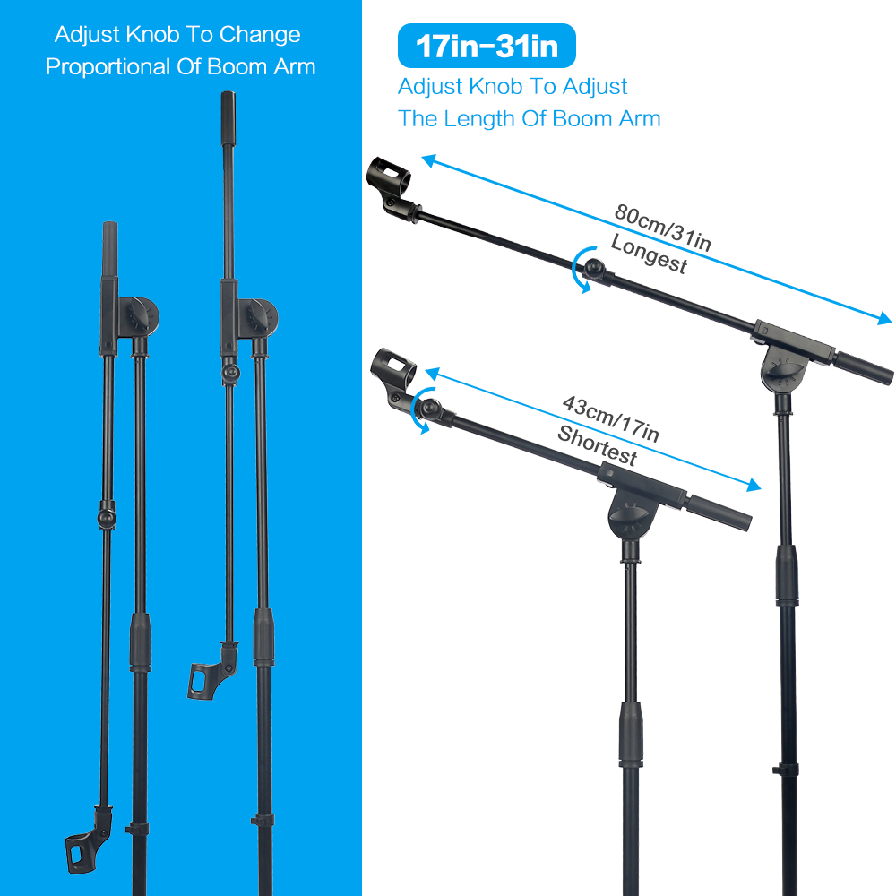 Складная напольная микрофонная – обзор и цена Microphone Stand Boom Arm Floor