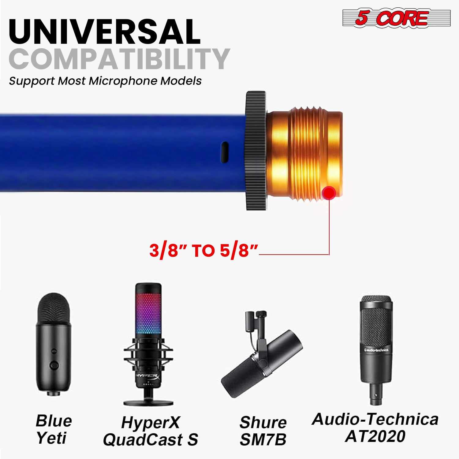 5-секционная регулируемая напо – обзор и цена Microphone Stand Boom Arm Floor