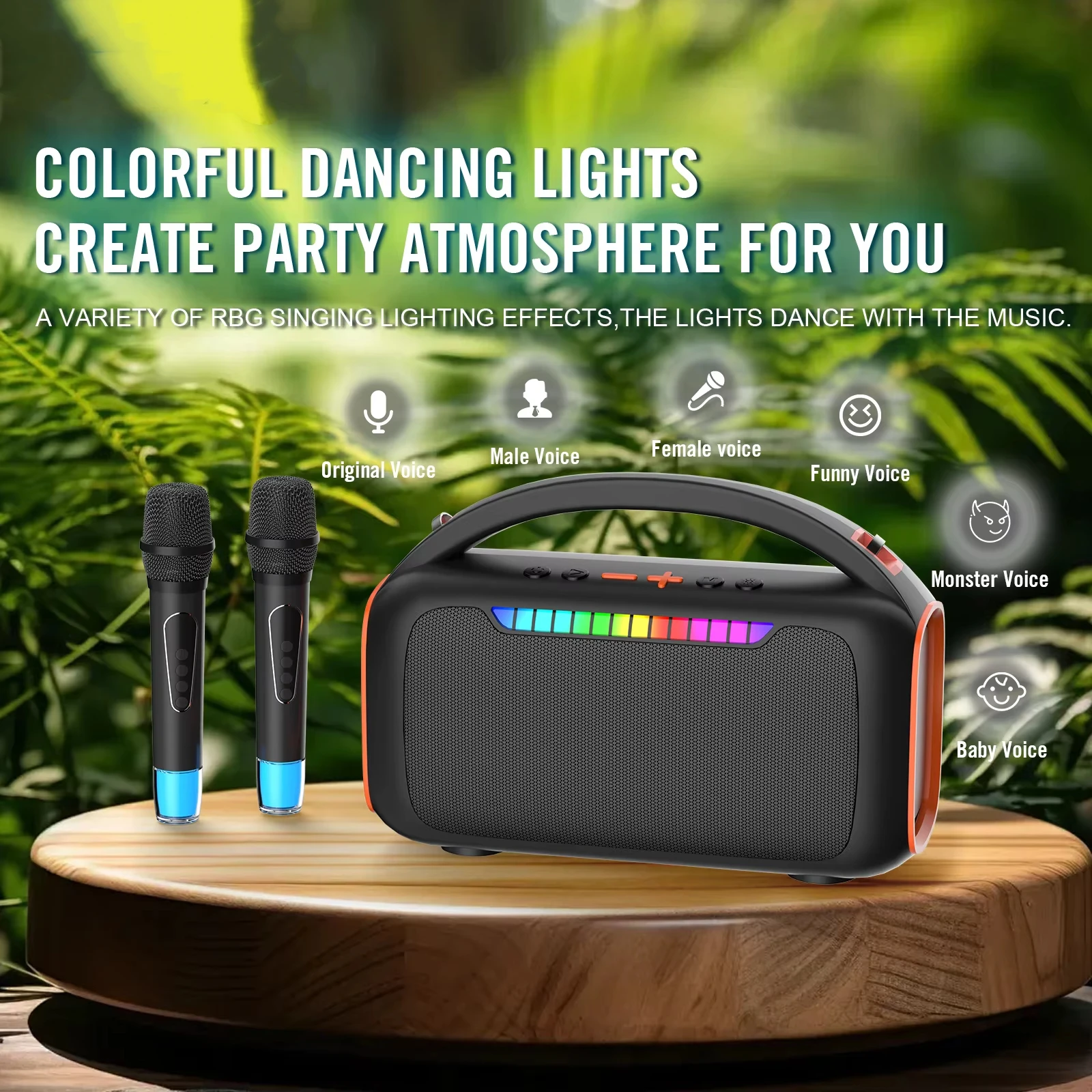 Караоке-система с 2 микрофонам – обзор и цена Karaoke Machine Portable With 2 Mic