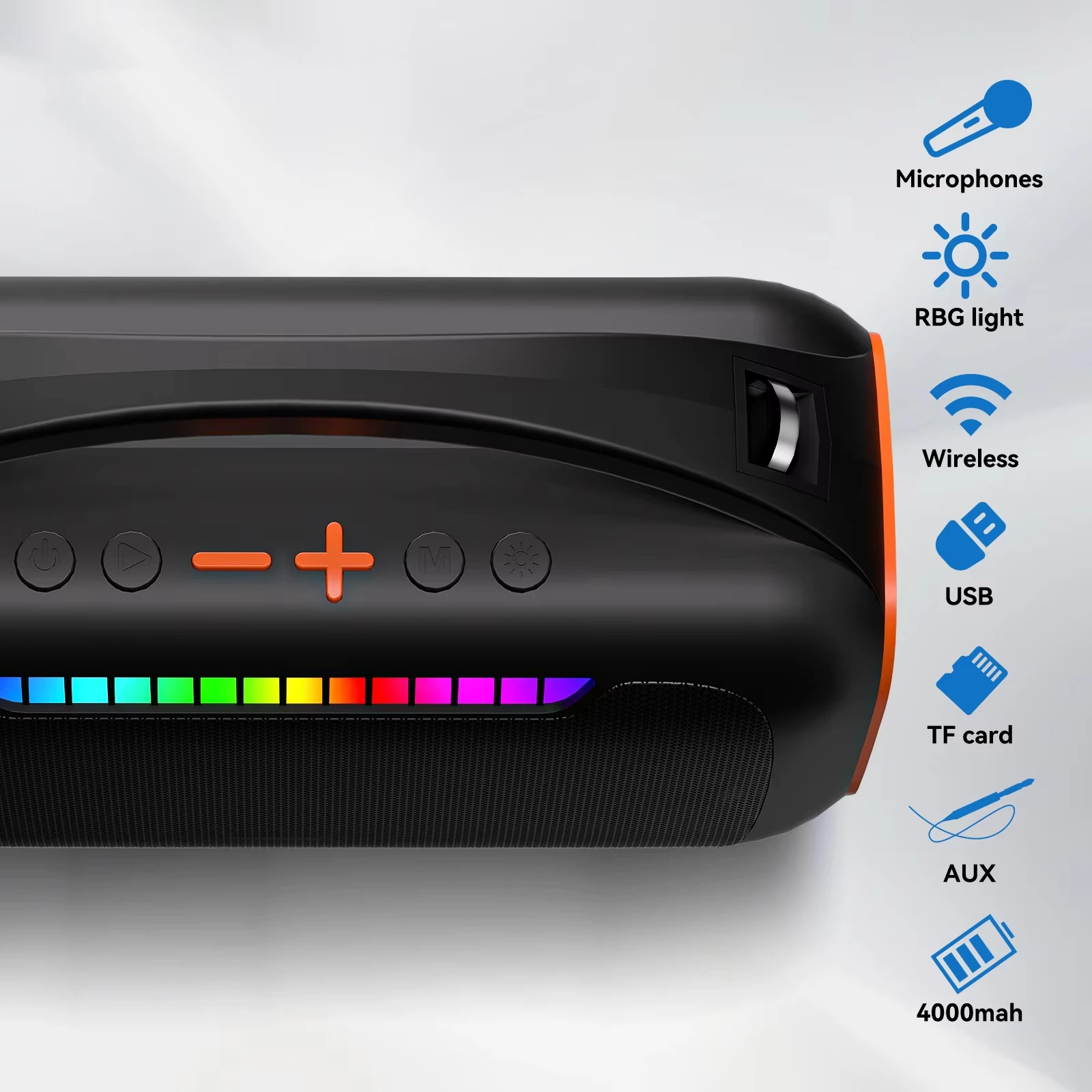 Караоке-система с 2 микрофонам – обзор и цена Karaoke Machine Portable With 2 Mic