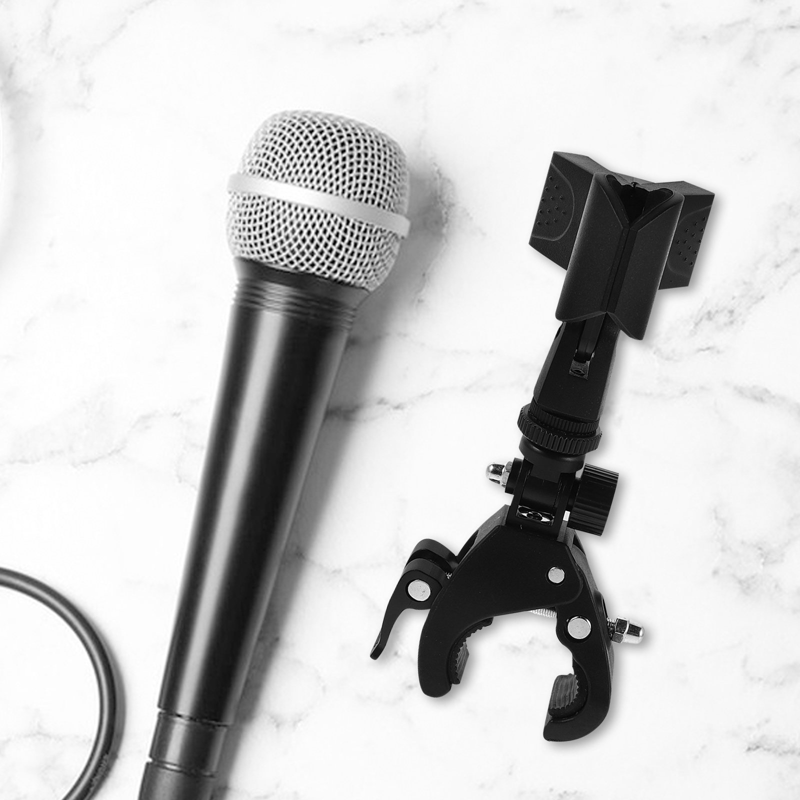 Набор из 2 регулируемых зажимо – обзор и цена Microphone Shock Mount Universal