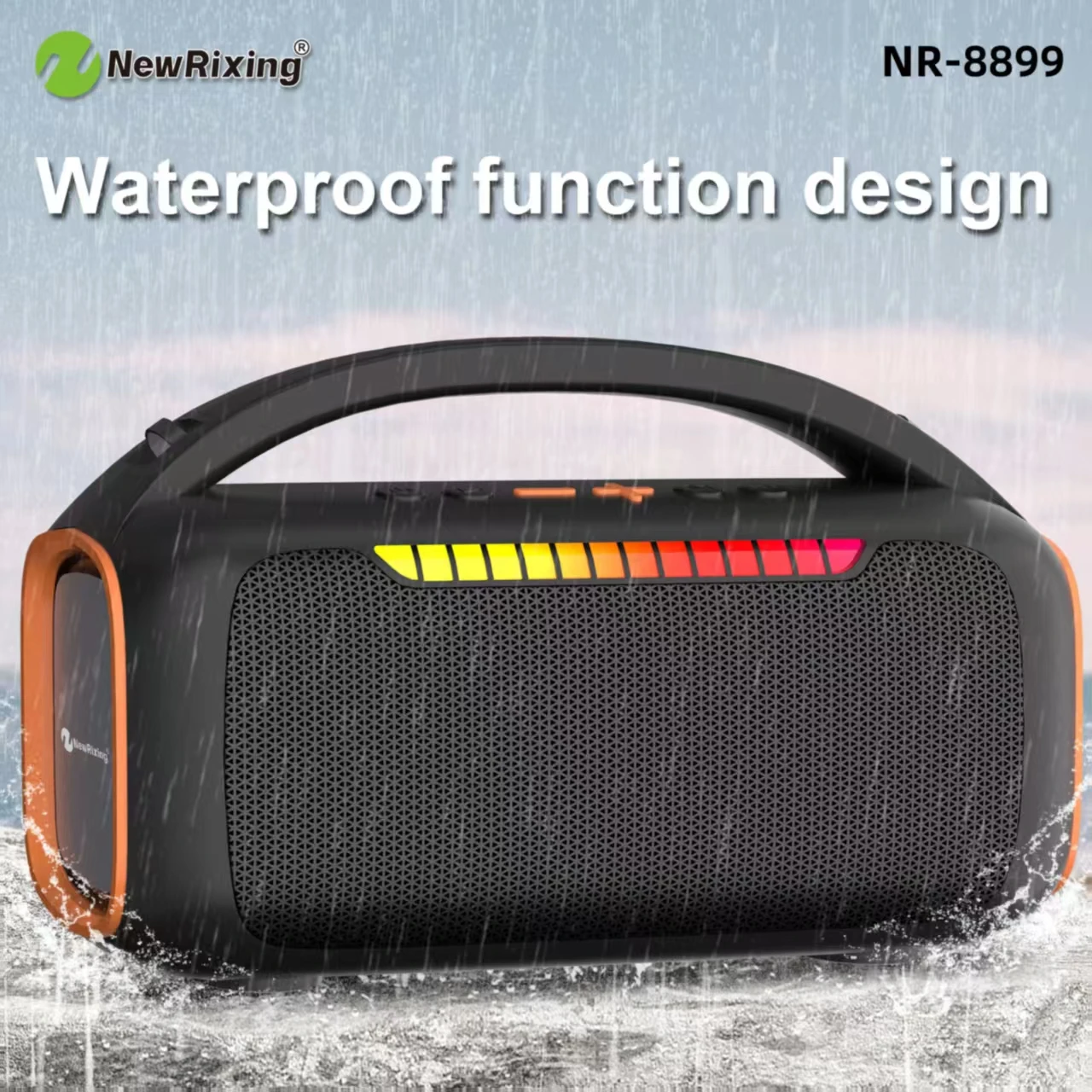 Новый Bluetooth-динамик Rixing – обзор и цена Karaoke Machine Portable With 2 Mic