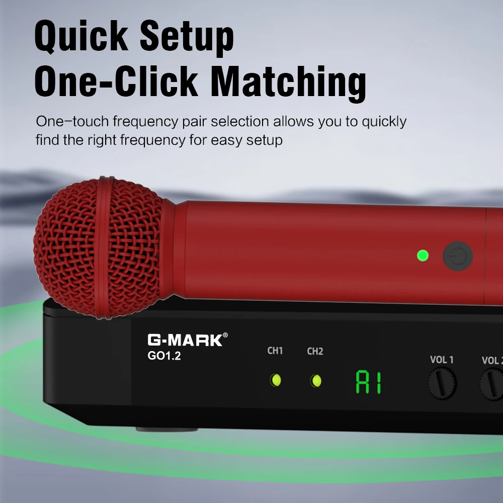 Беспроводной караоке-микрофон  – обзор и цена Rechargeable Wireless Mic Lithium Battery