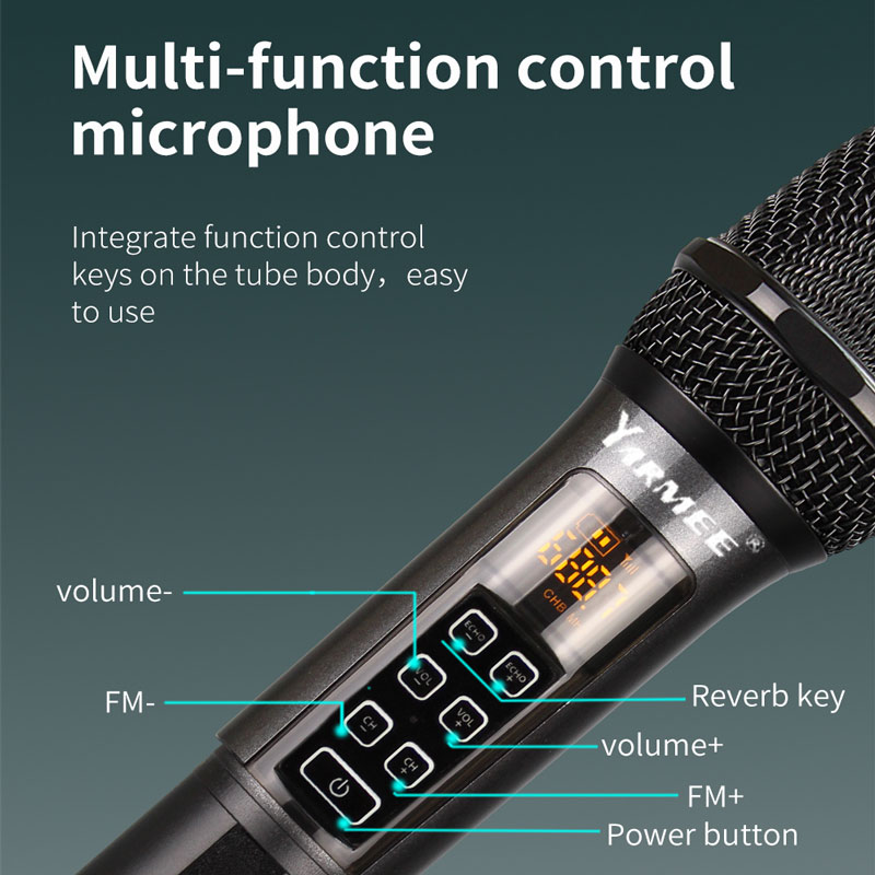 YARMEE профессиональный беспро – обзор и цена Rechargeable Wireless Mic Lithium Battery