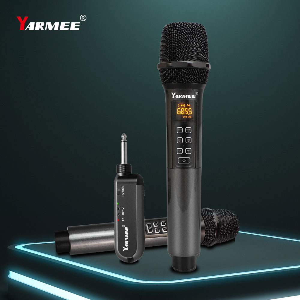 YARMEE профессиональный беспро – обзор и цена Rechargeable Wireless Mic Lithium Battery