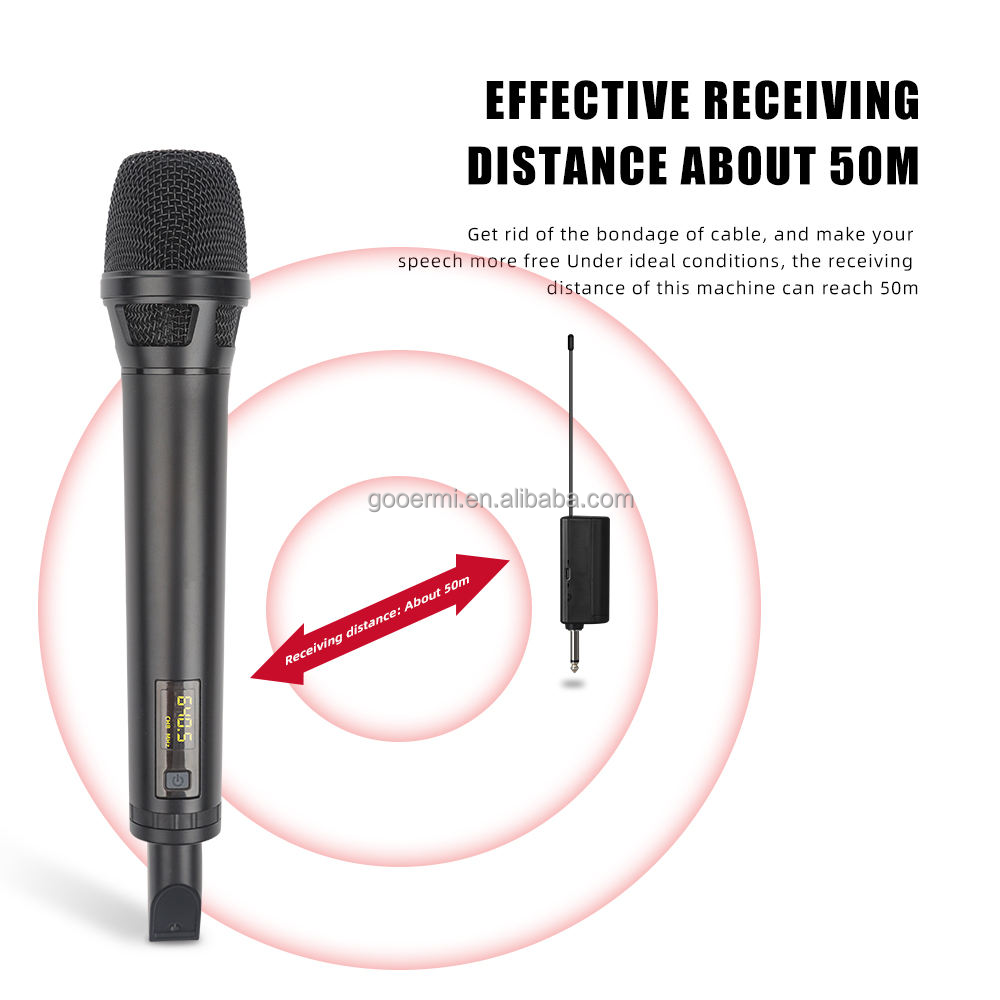 Портативная беспроводная микро – обзор и цена Uhf Wireless Microphone System Dual Channel