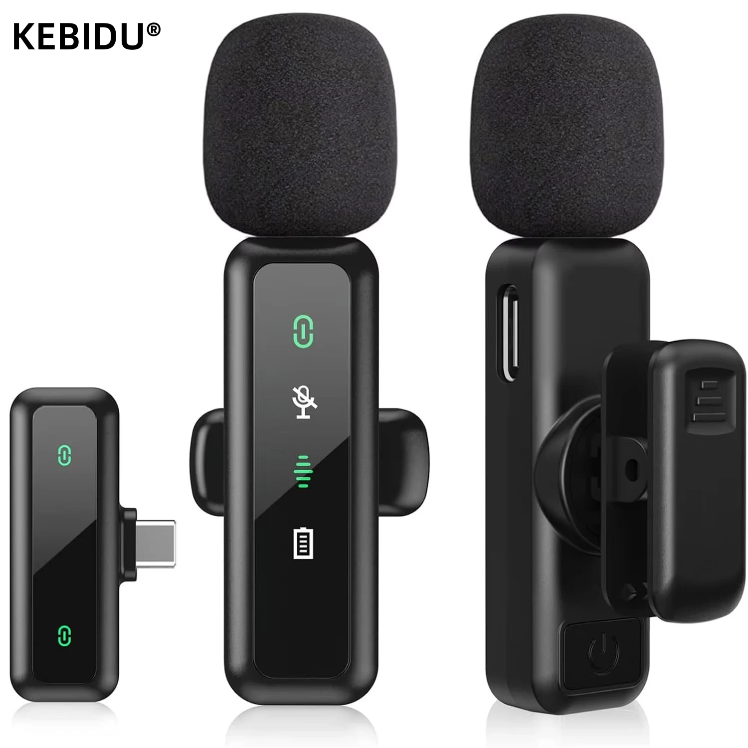 Беспроводной петличный микрофо – обзор и цена Rechargeable Wireless Mic Lithium Battery